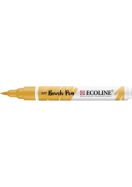 Ecoline Brush Pen Fırça Uçlu Kalem 227 Yellow Ochre