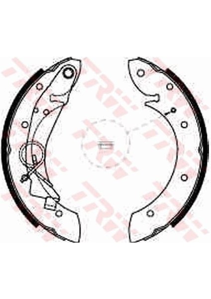 Arka Pabuç Balata Partner-Berlıngo 96 Xsara 04 Mgn Scenıc 98 228X42