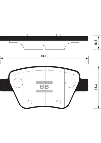 x Arka Balata Caddy-Golf6-Jetta-A3-Octavıa-Superb 10 GDB1841