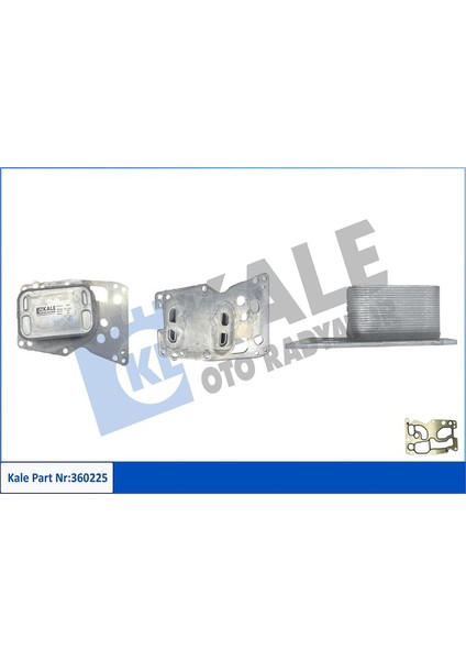 Motor Yag Sogutucusu Bmw N47N N47S1 N57N F10 F20 F22 E90 E92 E93 F30 F32 F34 F36 E84 F25 F15 Mını R55 R56 R57 R58 R59 R60 R61 Toyota Aurıs Avensıs Verso Rav 4