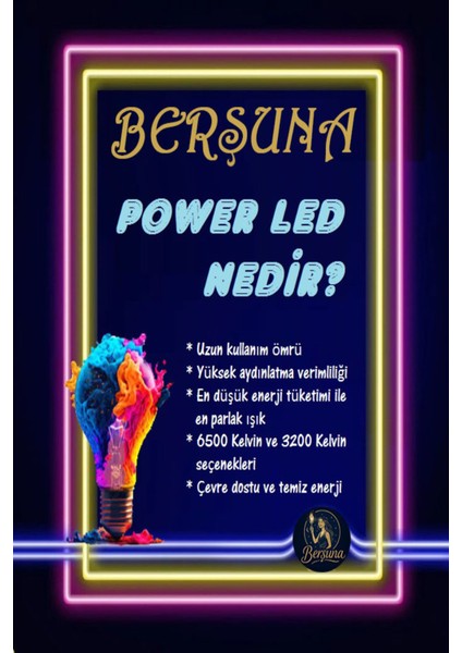 Yasemin White Chrome Tek Renk Modern Plafonyer LED Avize