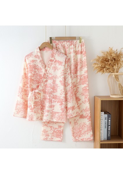 Organik Pamuk Müslin Kumaş Pijama Takımı