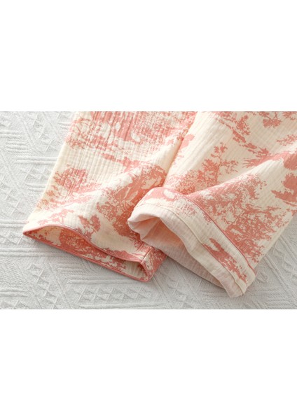 Organik Pamuk Müslin Kumaş Pijama Takımı