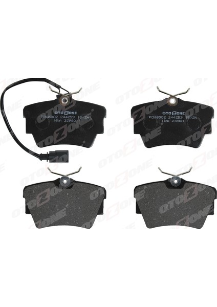 Arka Fren Balatası Renault Trafıc Iı 06 Trafıc Iıı 15 Opel Vıvaro A 06 Vıvaro B 15