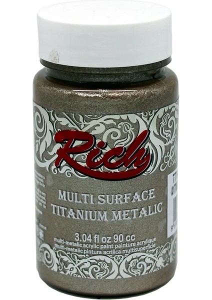 Multi Surface Titanium Metalik Boya 90 Cc. 2508 Antik Bej