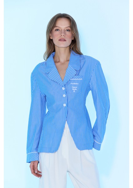 Studio SS6012 Indıgo Ceket