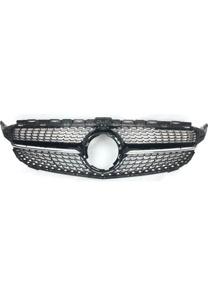 Mercedes C Serisi (W205) Kameralı Diamond Siyah Çıta Panjur