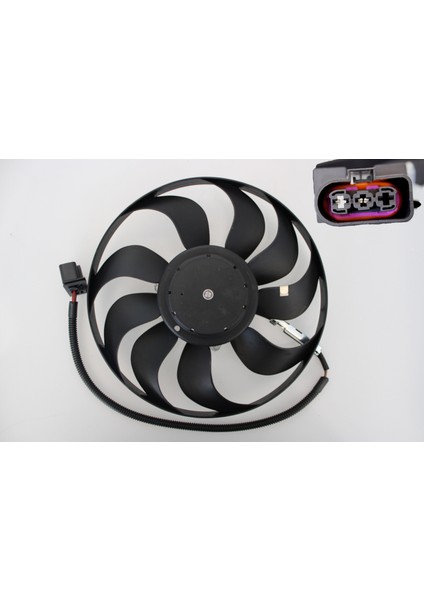 Fan Motoru Golf Iv Bora Jetta Tt Klımalı (Kablolu)