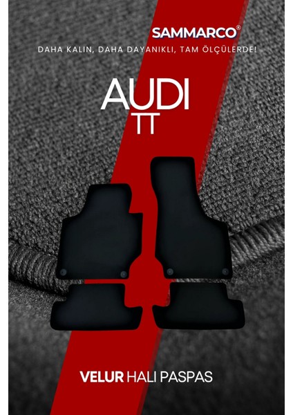Audi Tt 2010 Halı Paspas Velur Paspas Kumaş Paspas Oto Paspas modelleri