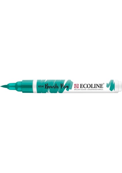 Ecoline Brush Pen Fırça Uçlu Kalem 654 Fir Green