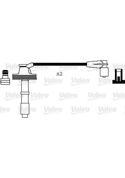 Buji Kablosu Volvo S40 1.6 1.8 1.9t4 2.0 2.t4 1995-2004 V40 1995-2004