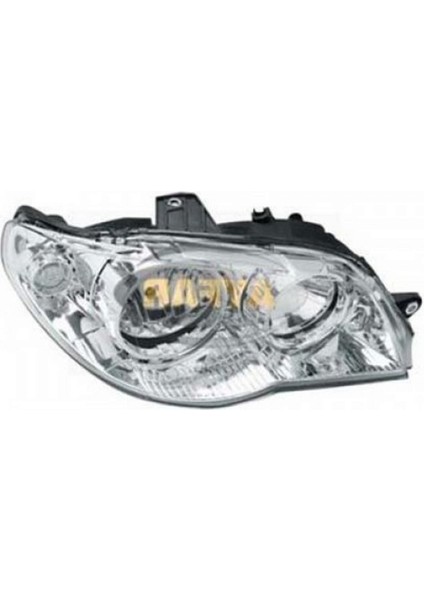 Msa-Shop Far Sinyal Sağ Albea-Palio 05 Elektrikli Motorlu H7 H1 Krom