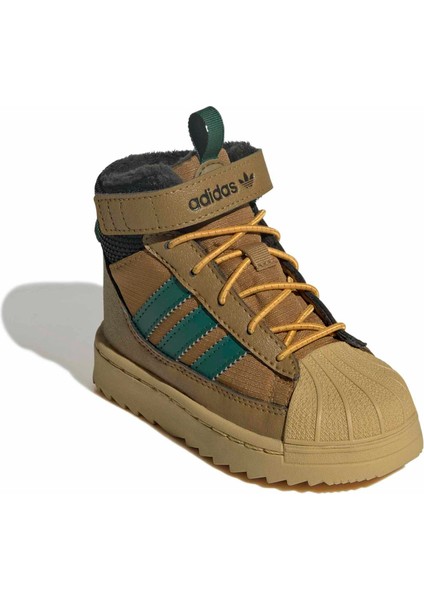 Bebek Kahverengi Bot SUPERSTAR WINTER TREK I JQ0341 indirimleri
