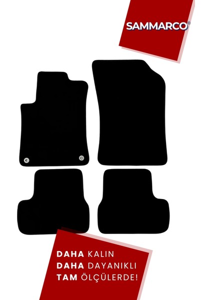 Citröen C3 2016 Halı Paspas Velur Paspas Kumaş Paspas Oto Paspas