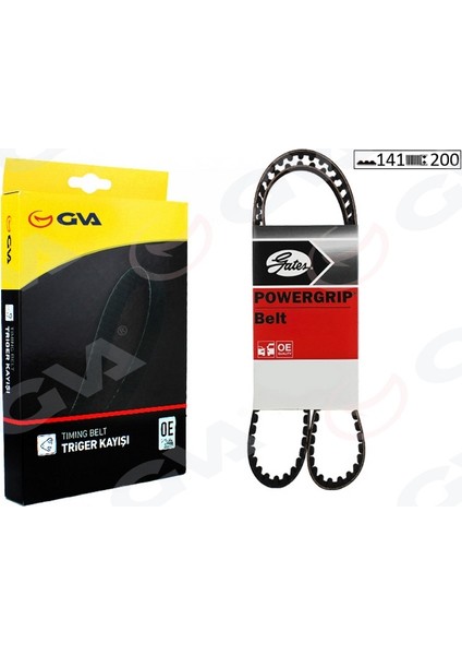 Triger Kayışı 141X200 Fıesta-Mondeo-Cmax-Bmax-Kuga-Connect-Courıer-Brl-C4-Pıcasso-Ds3 1.5tdcı-1
