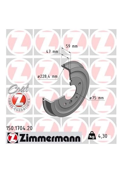 Fren Kampanası Arka Bmw E36