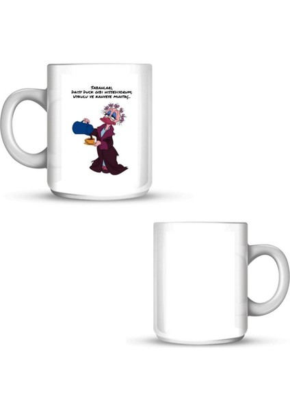 Daisy's Mornings: Uykulu ve Kahveye Muhtaç! Özel Tasarım Porselen Kupa modelleri