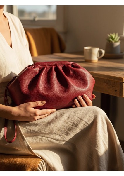 Lüks Hakiki Deri Bulut Çanta – Kadın El ve Omuz Çantası modelleri