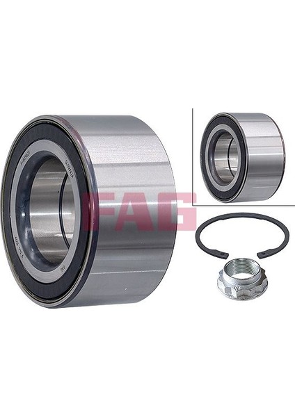 Teker Rulmanı On Sag Sol Bmw E60 E90 E92 E83 E53