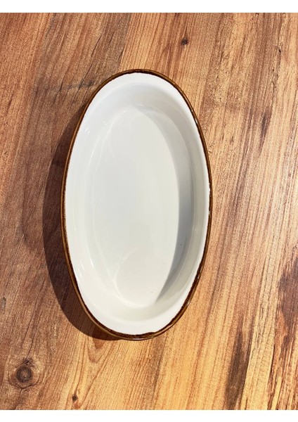 Oval Derin Seramik Fırın Kabı – Rustik Detaylı 2li Set modelleri