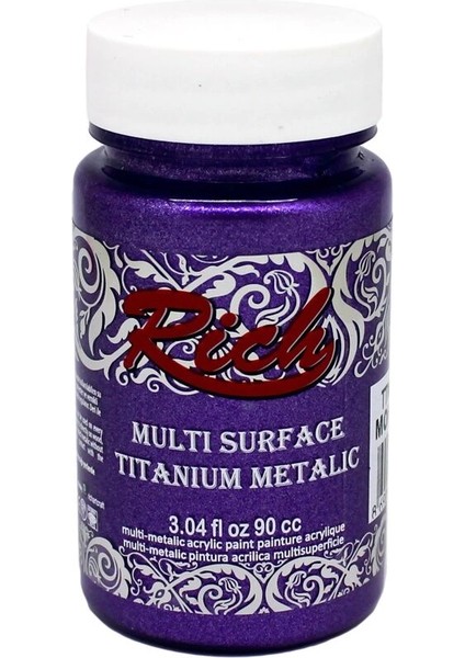 Multi Surface Titanium Metalik Boya 90 Cc. 2558 Mor