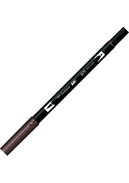 Dual Brush Pen Grafik Çizim Kalemi 879 Brown