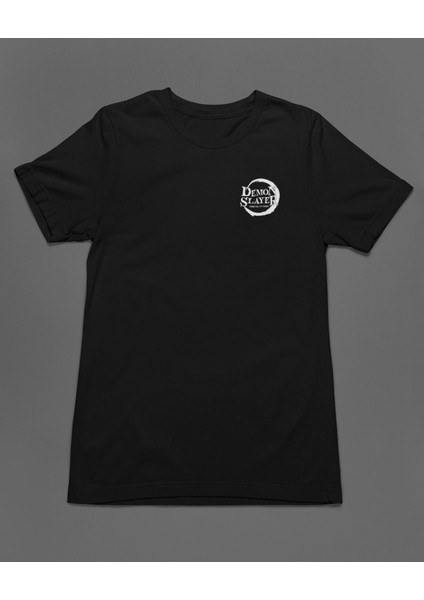 Demon Slayer Anime Çizgi Dizi Film Unisex Tişört T-Shirt