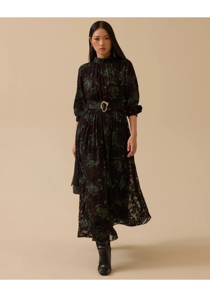 SCL Elbise 10002521311010 Siyah