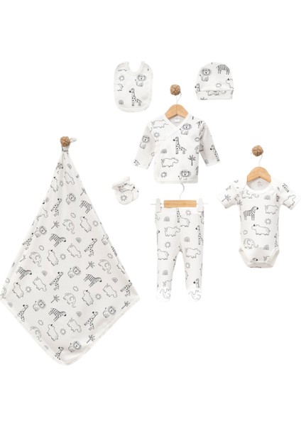 Zebra Battaniyeli 7 Li Zıbın 3 Ay Erkek