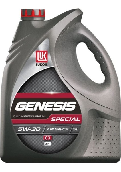 Motor Yağı 5W30 Lukoıl Genesıs Specıal C3 (5 Litre)