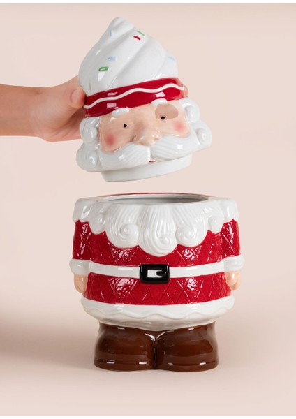 Yılbaşı Kurabiye Kavanozu 16X15X28 cm indirimleri