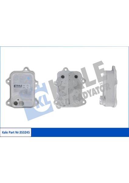 Yağ Soğutucu A1-A3-Altea-Ibıza 4-Leon-Toledo 3-4-Fabıa 2-Octavıa 2-Super B-Golf V-Vı-Passat-Tıguan