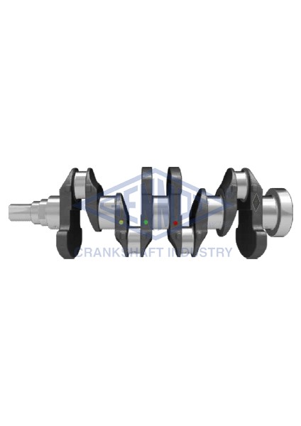 Krank Mili Honda Cıvıc 1.6l D16V1 Vtec Vtı 01-05 4 Balta Dengeleme Ağırlığı - Kasnak Çapı 28 mm