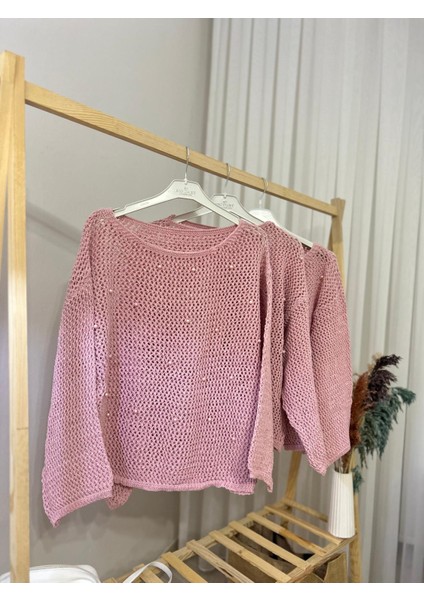 Incili Delikli Örgü Kazak fiyatları