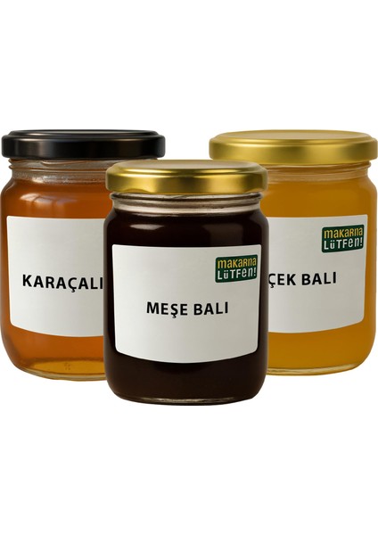 Avantajlı Trakya Karaçalı Çiçek Meşe Balı Seti fiyatları