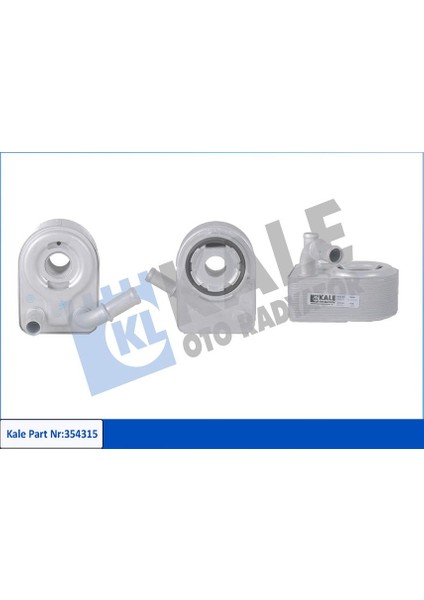 Motor Yag Sogutucusu Komple 1.6 Zetec 16V Focus Iı Iıı 04 14 Mondeo Iı Iıı 1.6 Zetec 16V 07 14