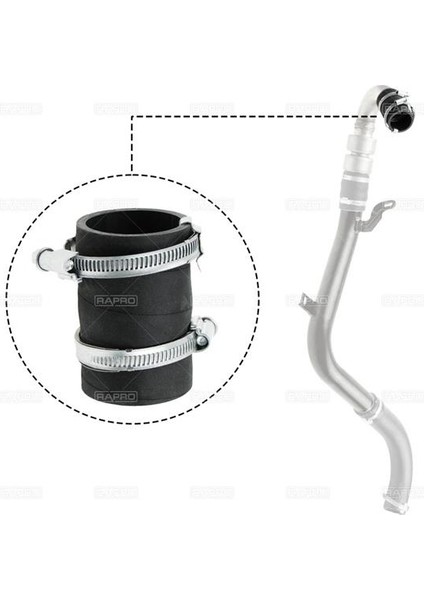 Turbo Hortumu Uç Parça Uç-Silikon Ford C-Max I 2.0 Tdcı 03-07