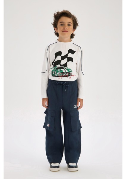 Bg Store Erkek Çocuk Lacivert Pantolon