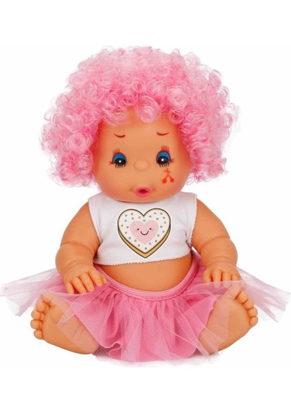 Afro Et Bebek Kıvırcık Saçlı - Pembe (Lisinya)