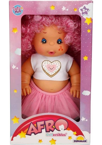 Afro Et Bebek Kıvırcık Saçlı - Pembe (Lisinya) fırsatları