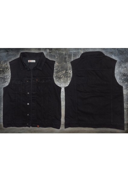 Vintage Siyah Kot Yelek fiyatları