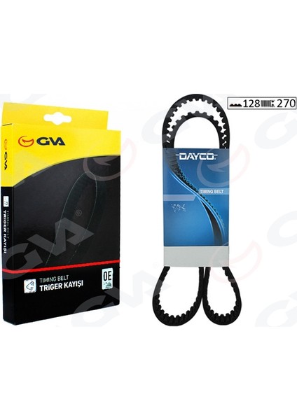 Triger Kayışı 128X270 Renault Megane-Laguna 1.6 1.8/2.0 98-01 Clıo Sport 2.0 16V 00-05