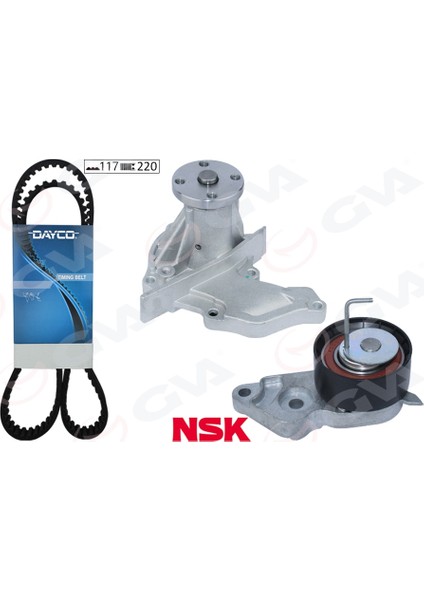 Trıger Setı Fıesta Iv - V 98 05 Fusıon 02 08 1.25-1.4 16V Focus 98 05 1.4 -1.6 16V Mazda 121 Iıı 1.25 96 04 Volvo S40 Iı 1.6 05 12 V50 05 12 Mazda Iı 1.25 / 1.4 / 1.6 04 12 KTB286