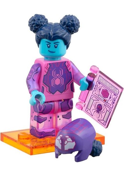 Minifigures 71050 Spider-Man: Across The Spider-Verse Series : 9.margo Kess / Spider-Byte