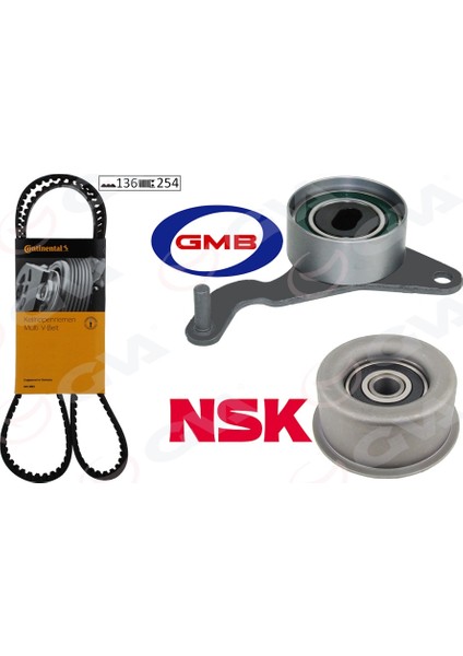 Eksantrik Gergi Kiti 25X136 Astra F 91-98 -Combo B-Corsa B 93 Vectra A-B 90 1.7 8V 17D-X17D-TD Mazda 323