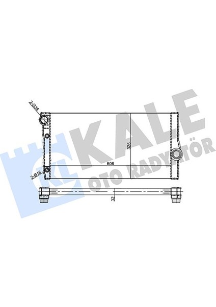 Motor Su Radyatoru Bmw F07 F10 F11 F06 F12 F13 F01 F02