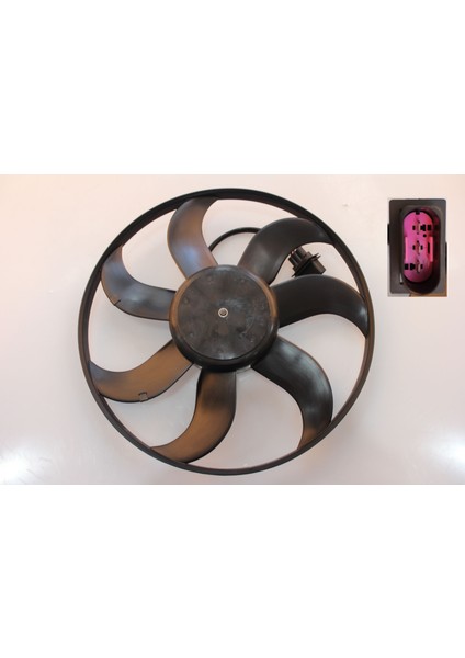 Fan Motoru Sol Polo Cordoba Ibiza Fabia Bby Bky Bbz Bnv Bnm 1.4 16V 1.4 Tdi (Rezistanslı ve Kablolu)