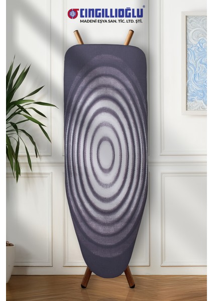 Girdap Motif Isıya Dayanıklı Ütü Masası Kılıfı Örtüsü Bezi
