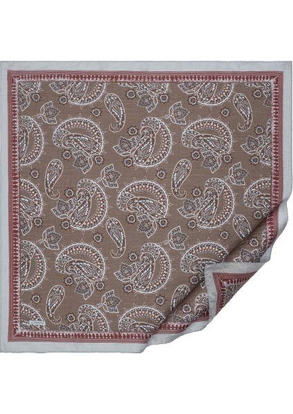 Mezopotamya Model 04 Desenli Tensel Eşarp