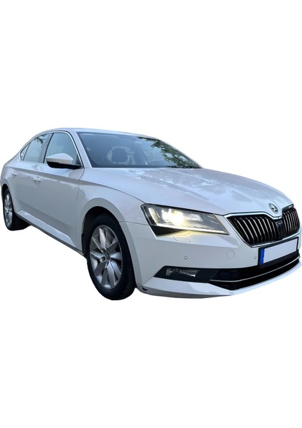 Skoda Superb B8 Krom Ön Tampon Çıtası 3 Parça 2015-2019 Arası indirimleri